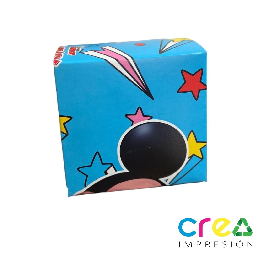 Caja tapa bisagra para Galletas 100 unidades