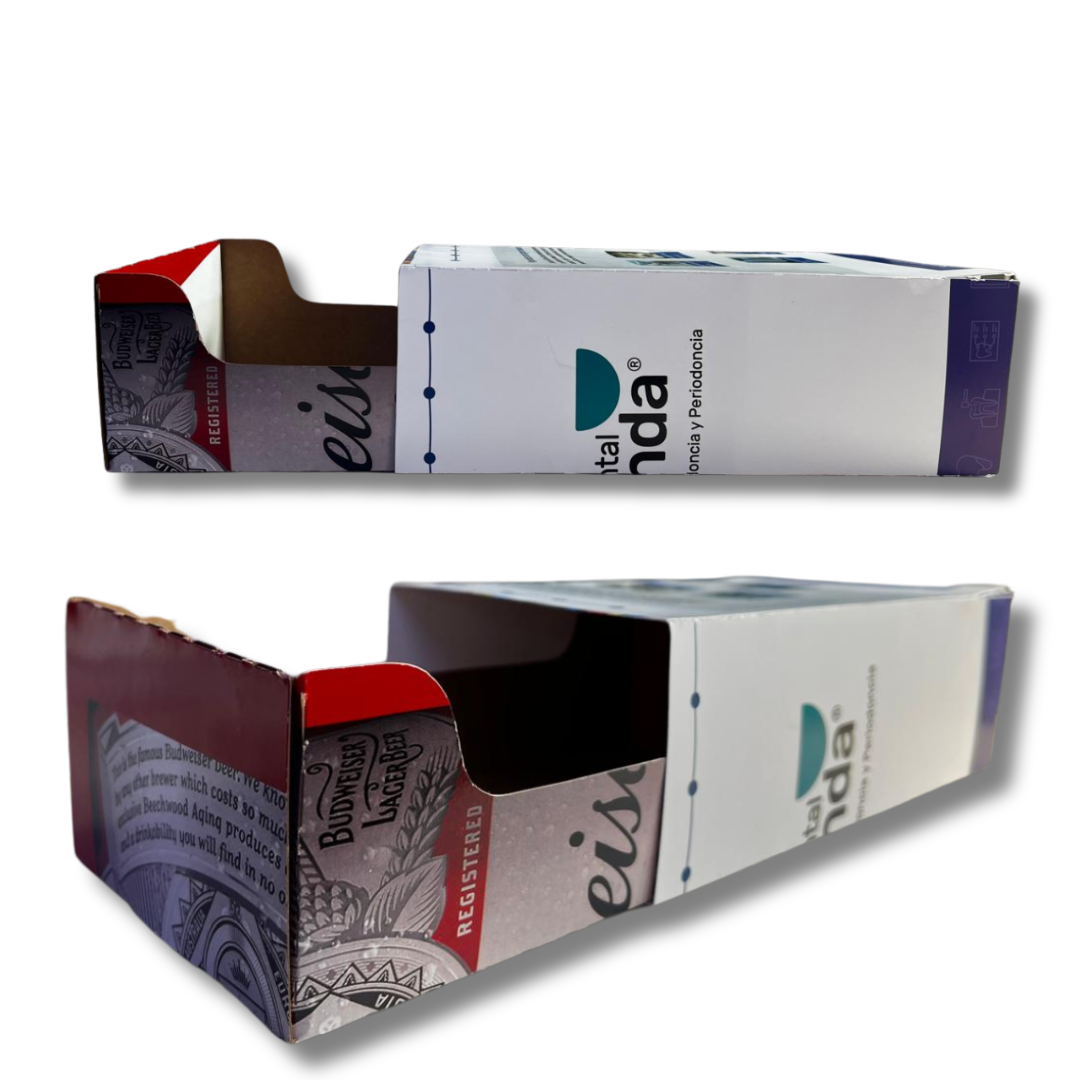 Caja para 2 completos Tapa Deslizante 100 unidades