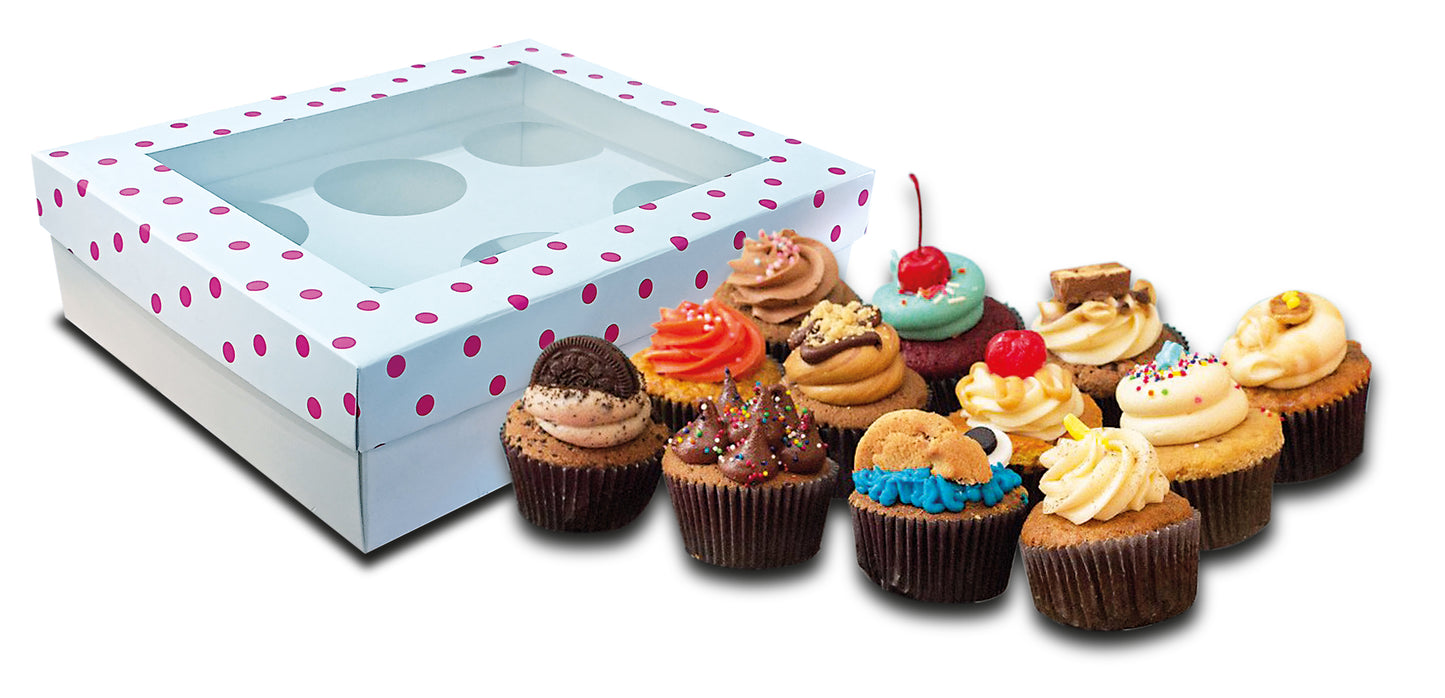 Caja para Cupcakes Al Detalle/Por Mayor