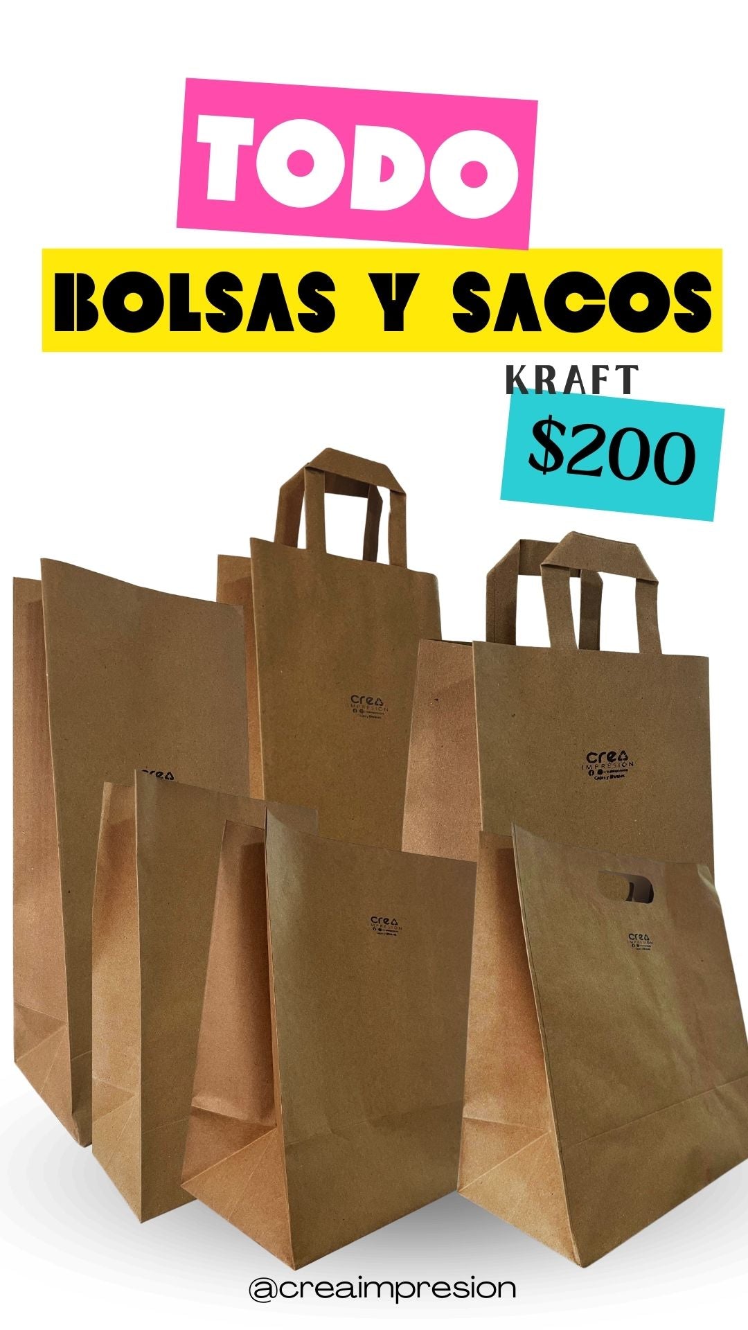 Bolsa/Sacos Kraft