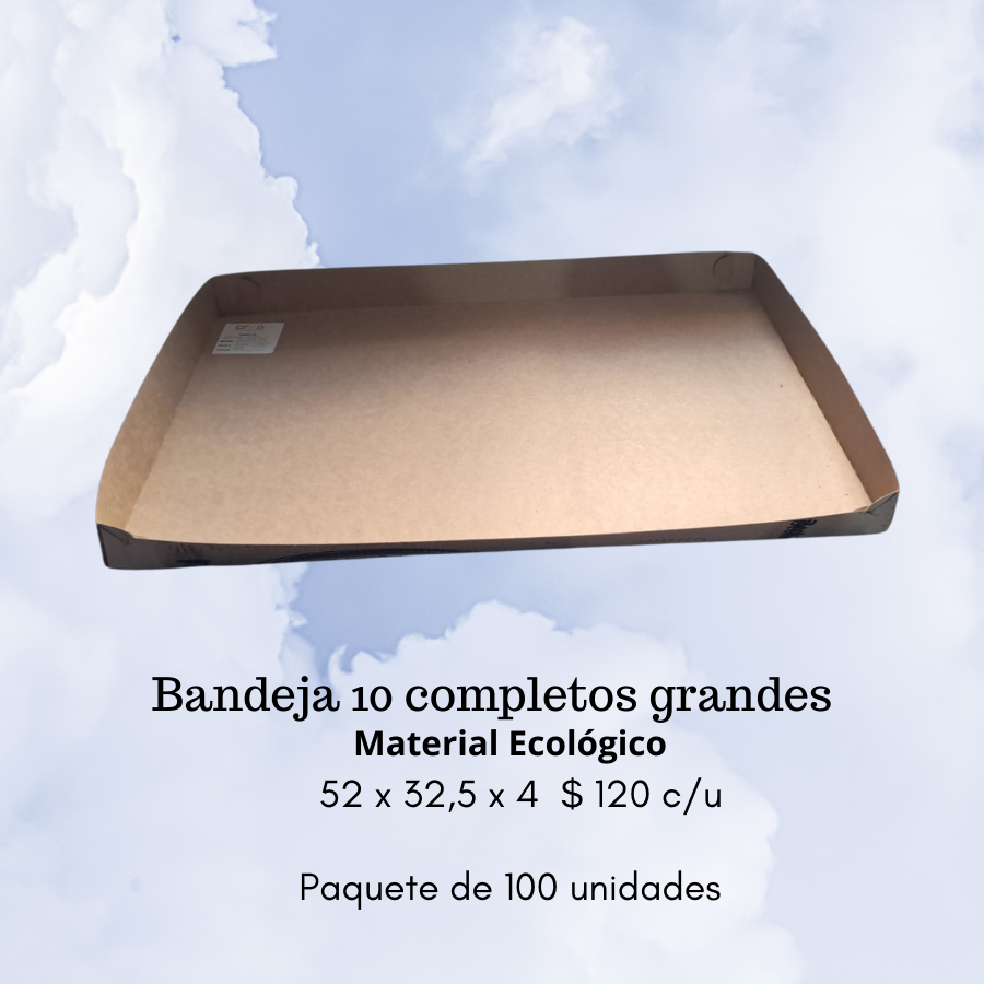 Bandejas para Completos Grandes